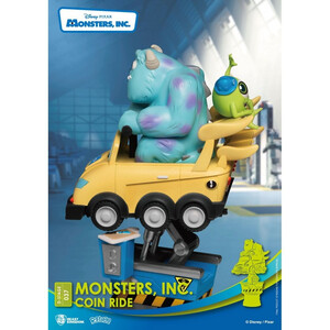Beast Kingdom Toys Disney Coin Ride Series D-Stage Monsters Inc. 