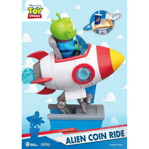 Beast Kingdom Toys Toy Story D-Stage Alien Coin Ride 