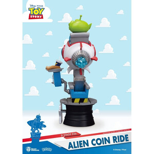 Beast Kingdom Toys Toy Story D-Stage Alien Coin Ride 