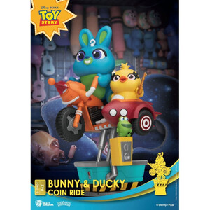 Beast Kingdom Toys Disney Coin Ride Series D-Stage Bunny & Ducky 
