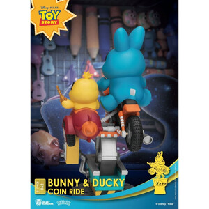 Beast Kingdom Toys Disney Coin Ride Series D-Stage Bunny & Ducky 