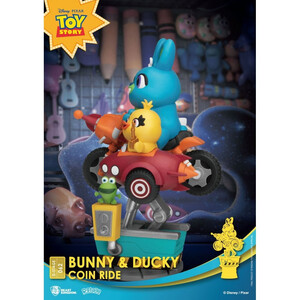 Beast Kingdom Toys Disney Coin Ride Series D-Stage Bunny & Ducky 