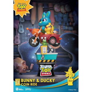 Beast Kingdom Toys Disney Coin Ride Series D-Stage Bunny & Ducky 
