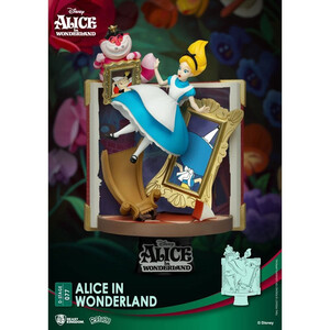 Beast Kingdom Toys Disney Story Book Series D-Stage Alice in Wonderland 