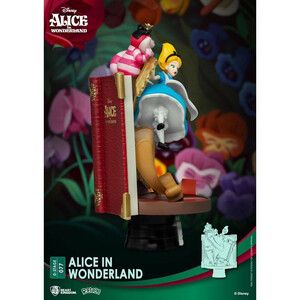 Beast Kingdom Toys Disney Story Book Series D-Stage Alice in Wonderland 