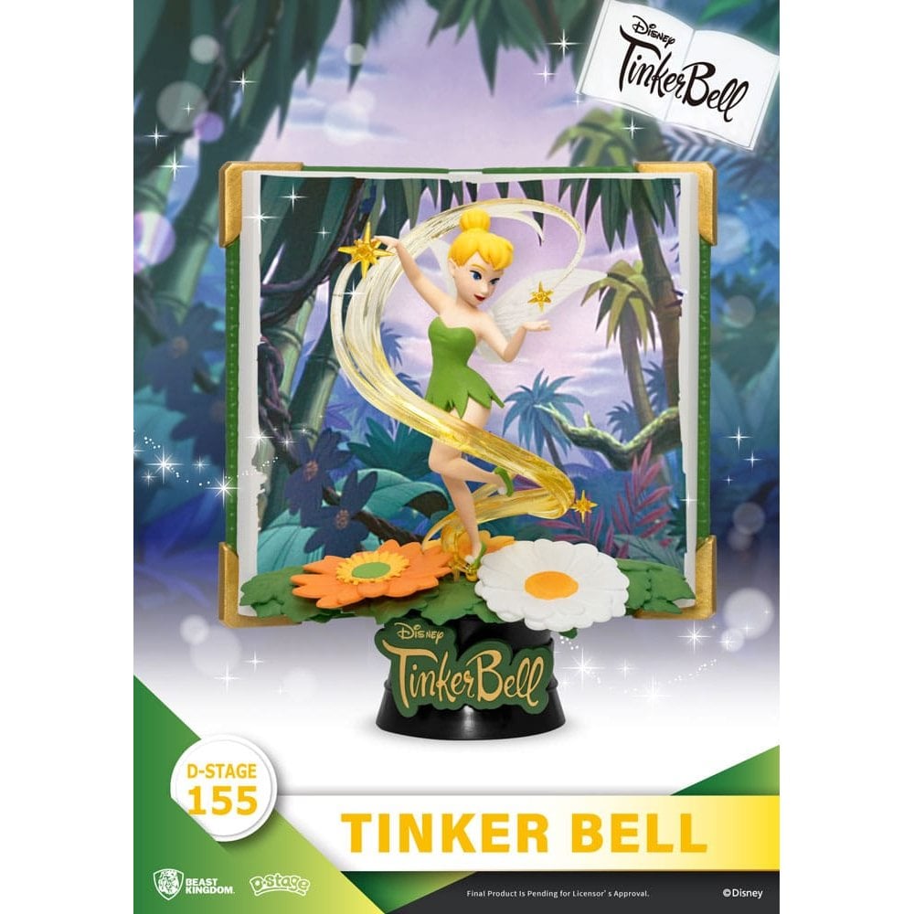 Beast Kingdom Toys Peter Pan Book Series D-Stage Diorama Tinker Bell 