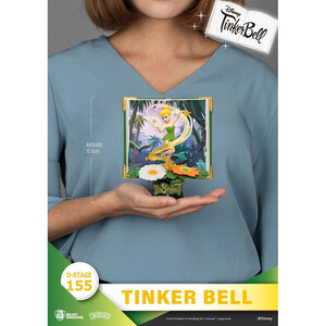 Beast Kingdom Toys Peter Pan Book Series D-Stage Diorama Tinker Bell 