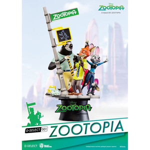 Beast Kingdom Toys Zootopia D-Select Diorama 