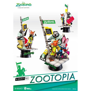Beast Kingdom Toys Zootopia D-Select Diorama 