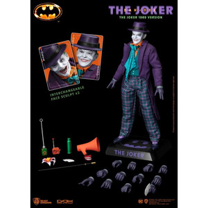 Beast Kingdom Toys Batman 1989 Dynamic 8ction Heroes 1/9 Scale The Joker 