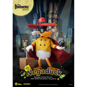 Beast Kingdom Toys Darkwing Duck Dynamic 8ction Heroes 1/9 Scale NegaDuck 
