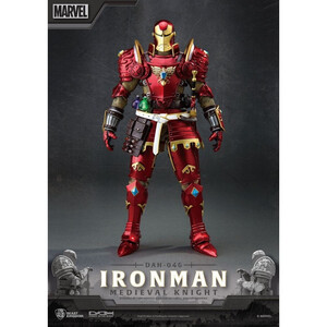 Beast Kingdom Toys Marvel Dynamic 8ction Heroes 1/9 Scale Medieval Knight Iron Man 