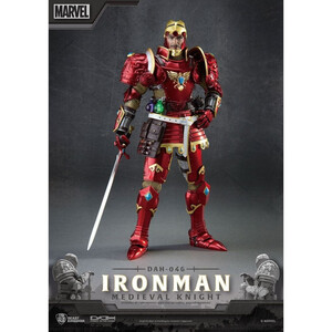 Beast Kingdom Toys Marvel Dynamic 8ction Heroes 1/9 Scale Medieval Knight Iron Man 