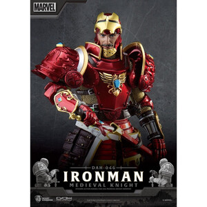 Beast Kingdom Toys Marvel Dynamic 8ction Heroes 1/9 Scale Medieval Knight Iron Man 