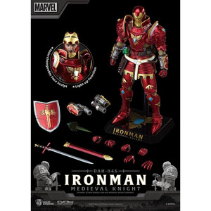 Beast Kingdom Toys Marvel Dynamic 8ction Heroes 1/9 Scale Medieval Knight Iron Man 