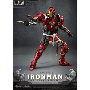 Beast Kingdom Toys Marvel Dynamic 8ction Heroes 1/9 Scale Medieval Knight Iron Man 
