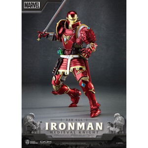 Beast Kingdom Toys Marvel Dynamic 8ction Heroes 1/9 Scale Medieval Knight Iron Man 