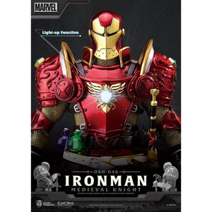 Beast Kingdom Toys Marvel Dynamic 8ction Heroes 1/9 Scale Medieval Knight Iron Man 
