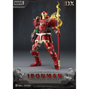Beast Kingdom Toys Marvel Dynamic 8ction Heroes 1/9 Scale Medieval Knight Iron Man Deluxe Version 