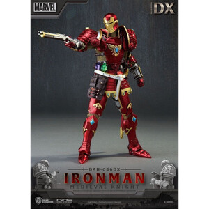 Beast Kingdom Toys Marvel Dynamic 8ction Heroes 1/9 Scale Medieval Knight Iron Man Deluxe Version 
