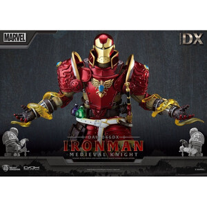 Beast Kingdom Toys Marvel Dynamic 8ction Heroes 1/9 Scale Medieval Knight Iron Man Deluxe Version 