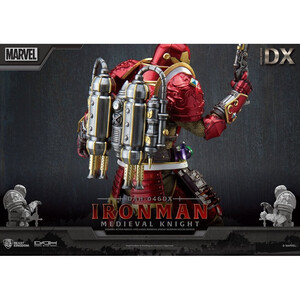 Beast Kingdom Toys Marvel Dynamic 8ction Heroes 1/9 Scale Medieval Knight Iron Man Deluxe Version 