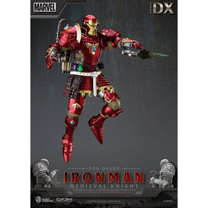 Beast Kingdom Toys Marvel Dynamic 8ction Heroes 1/9 Scale Medieval Knight Iron Man Deluxe Version 