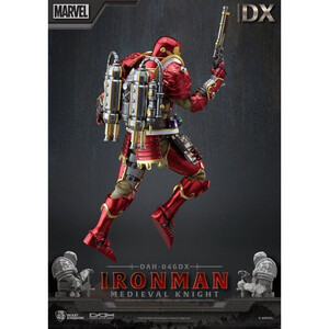 Beast Kingdom Toys Marvel Dynamic 8ction Heroes 1/9 Scale Medieval Knight Iron Man Deluxe Version 