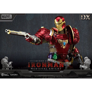 Beast Kingdom Toys Marvel Dynamic 8ction Heroes 1/9 Scale Medieval Knight Iron Man Deluxe Version 