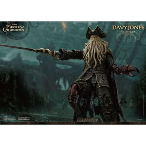 Beast Kingdom Toys Pirates of the Caribbean Dynamic 8ction Heroes 1/9 Scale Davy Jones - Severely damaged packaging 
