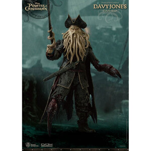 Beast Kingdom Toys Pirates of the Caribbean Dynamic 8ction Heroes 1/9 Scale Davy Jones - Severely damaged packaging 