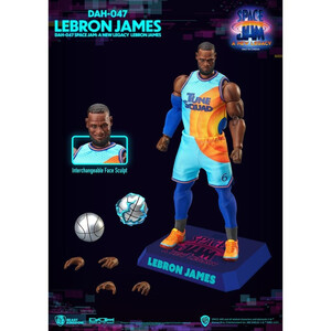 Beast Kingdom Toys Space Jam A New Legacy Dynamic 8ction Heroes 1/9 Scale LeBron James 