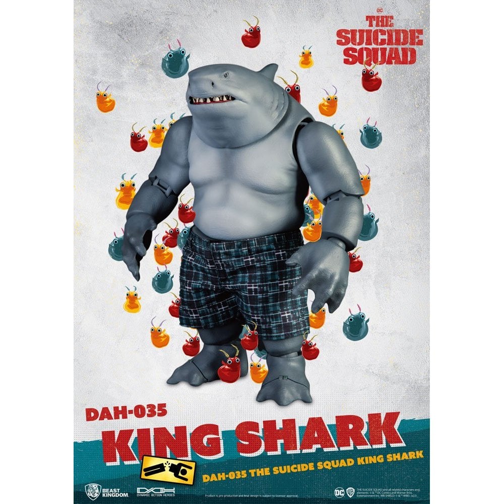 The Suicide Squad Dynamic 8ction Heroes 1/9 Scale King Shark 