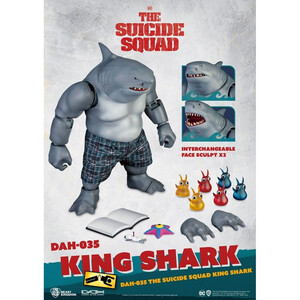 Beast Kingdom Toys The Suicide Squad Dynamic 8ction Heroes 1/9 Scale King Shark 