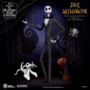 Beast Kingdom Toys Nightmare before Christmas Dynamic 8ction Heroes 1/9 Scale Jack Skellington 