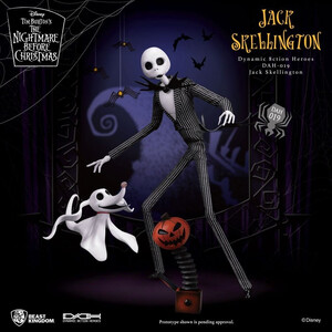 Beast Kingdom Toys Nightmare before Christmas Dynamic 8ction Heroes 1/9 Scale Jack Skellington 