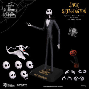 Beast Kingdom Toys Nightmare before Christmas Dynamic 8ction Heroes 1/9 Scale Jack Skellington 