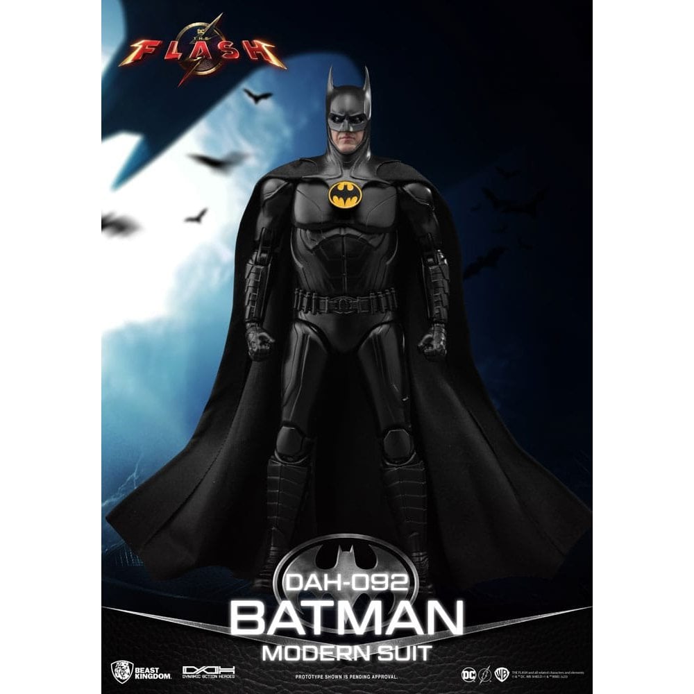 Beast Kingdom Toys The Flash Dynamic 8ction Heroes 1/9 Scale Batman Modern Suit 