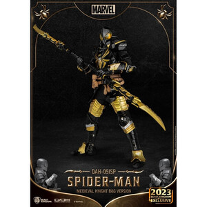 Beast Kingdom Toys Marvel Dynamic 8ction Heroes 1/9 Scale Medieval Knight Spider-Man B&G Version 
