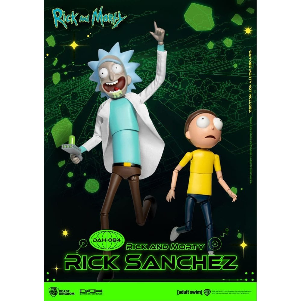 Ricb and Morty フィギュアセット Beast Kingdom/DAH-084 & DAH-085 Rick and Morty Rick Sanchez