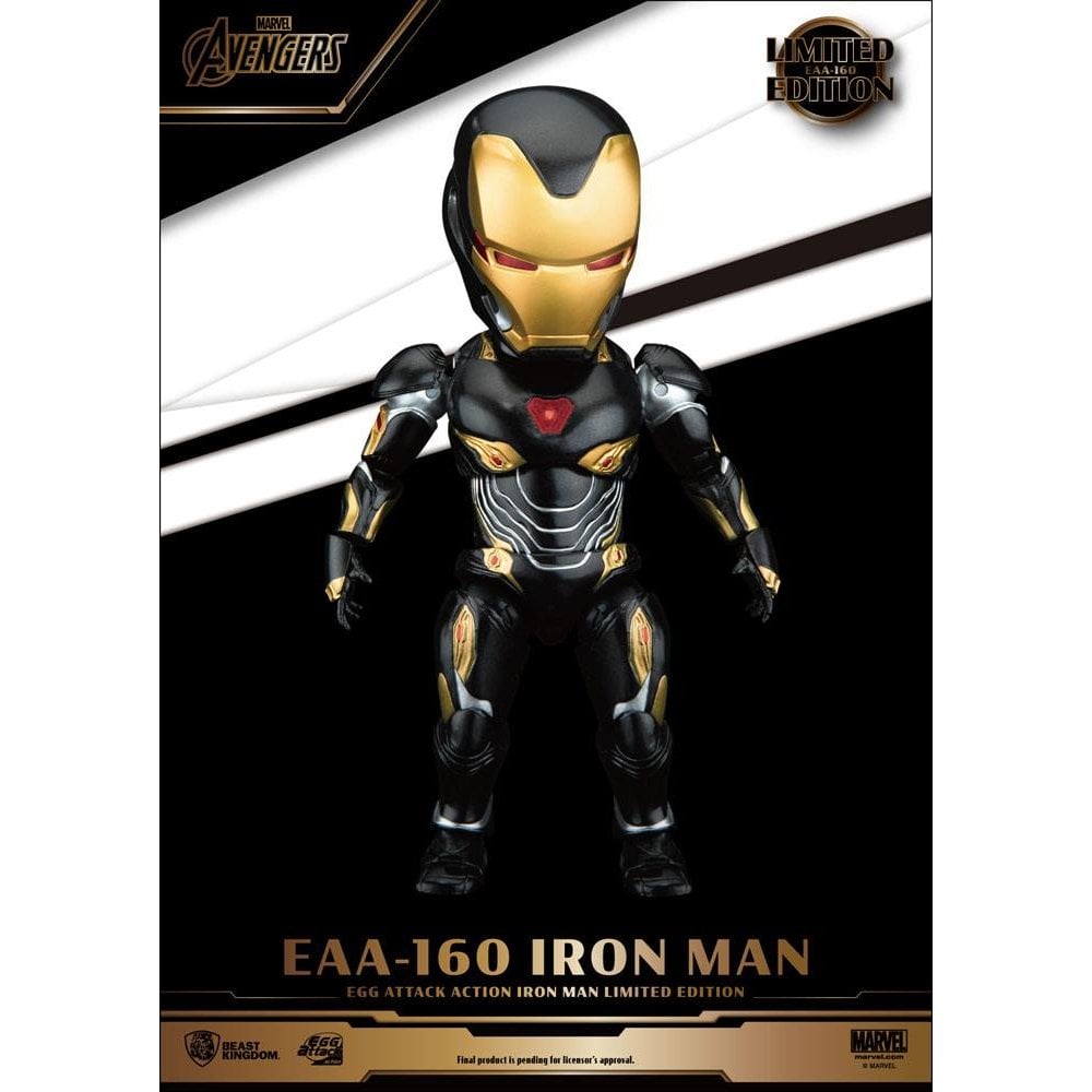 Beast Kingdom Toys Avengers Infinity War Egg Attack Action Figure Iron Man Mark 50 Limited Edition 