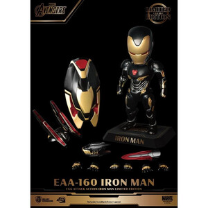 Beast Kingdom Toys Avengers Infinity War Egg Attack Action Figure Iron Man Mark 50 Limited Edition 