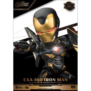 Beast Kingdom Toys Avengers Infinity War Egg Attack Action Figure Iron Man Mark 50 Limited Edition 