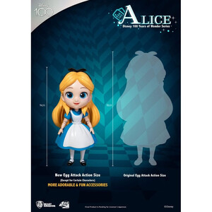 Beast Kingdom Toys Disney 100 Years of Wonder Egg Attack Alice 