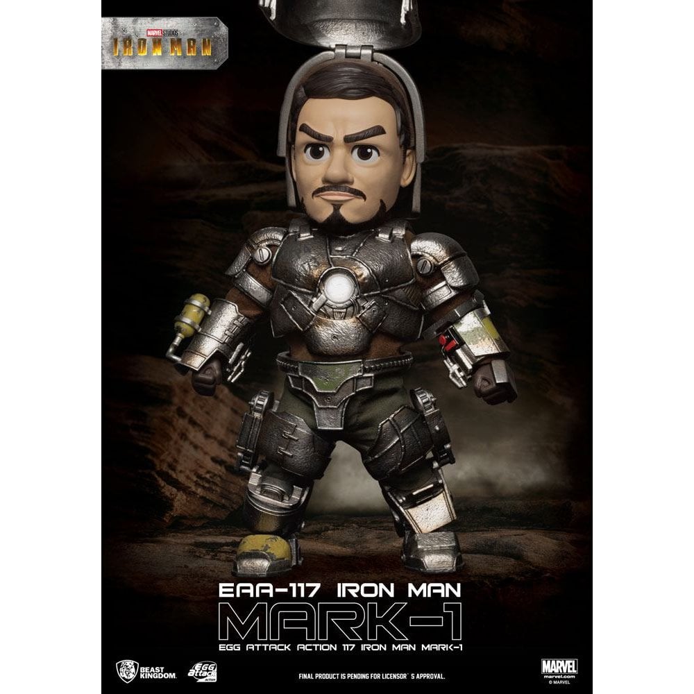 Beast Kingdom Toys Marvel Egg Attack Action Figure Iron Man Mark I 