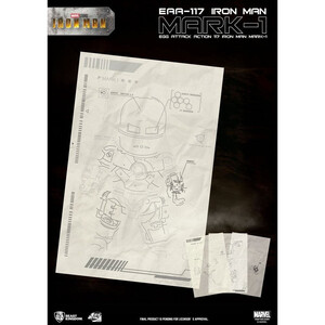 Beast Kingdom Toys Marvel Egg Attack Action Figure Iron Man Mark I 