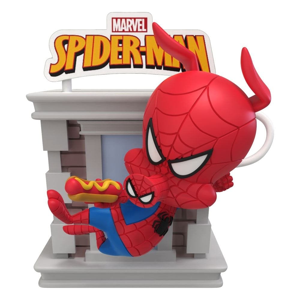 Marvel Egg Attack Figure Spider-Man Pigman 60th Anniversary Series Limited Edition 