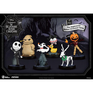 Beast Kingdom Toys Nightmare Before Christmas Mini Egg Attack 6-Pack - Damaged packaging 