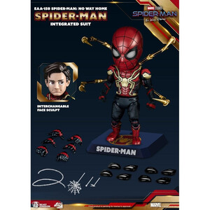 Beast Kingdom Toys Spider-Man No Way Home Egg Attack Action Figure Spider-Man Integrated Suit 