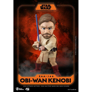 Beast Kingdom Toys Star Wars Egg Attack Action Figure Obi-Wan Kenobi 